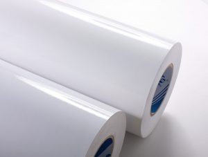 A coated stock has a finish on it so that it is glossy before it is printed. These stocks can sometimes be written on, however if there is an added varnish it can become more difficult.