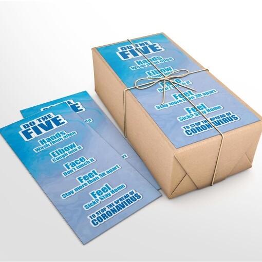 packaged flyers