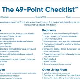 2 Part NCR 49 pt. checklist