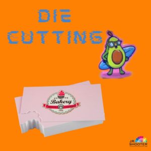 die cutting into custom shapes